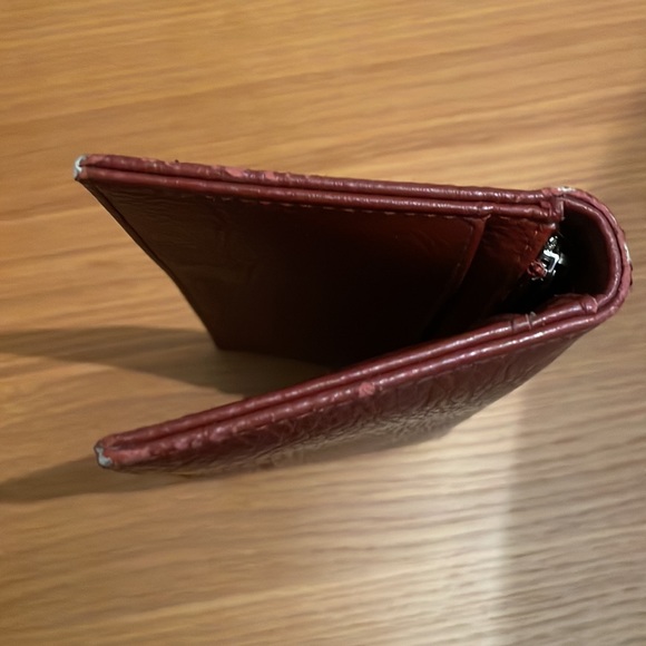 Dark Red Matt & Nat Wallet - Picture 4 of 5